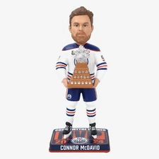 Connor McDavid Edmonton Oilers 2024 Stanley Cup MVP Bobblehead NHL Hockey
