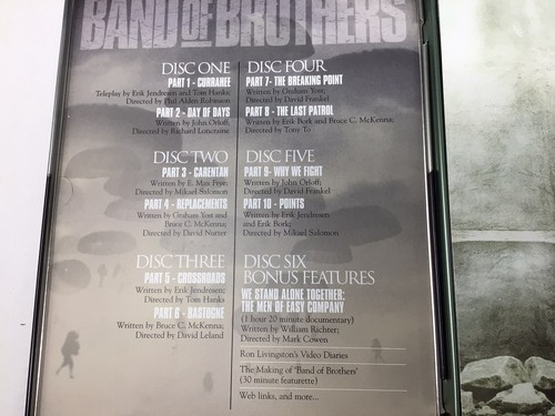 Band of Brothers (DVD, 2002, 6-Disc Set) Tin Box (C3) - Picture 12 of 12