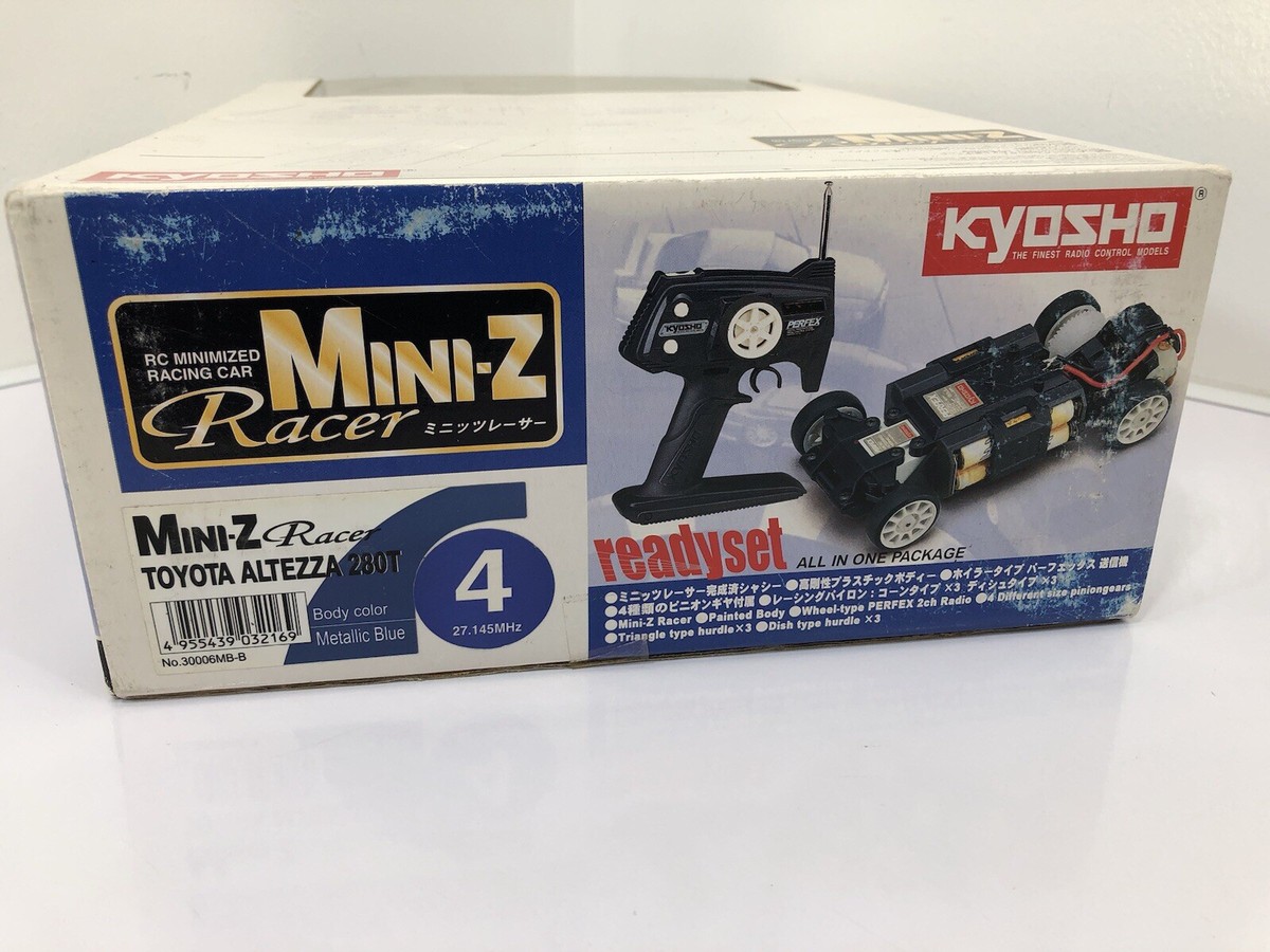 みに！ Kyosho Mini-Z Toyota Altezza 280T ASC Blue Body w/ Remote