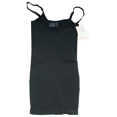Triumph Lady Unterkleid Second Skin Sensation Bodydress Nachthemd XL schwarz NEU