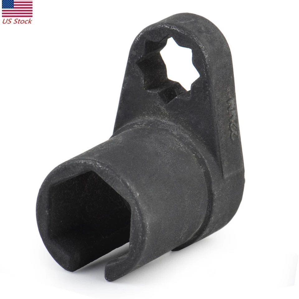22mm 1/2''Drive Oxygen Sensor Socket Wrench Offset Removal Flare Nut Socket Tool Foto 3 de 4
