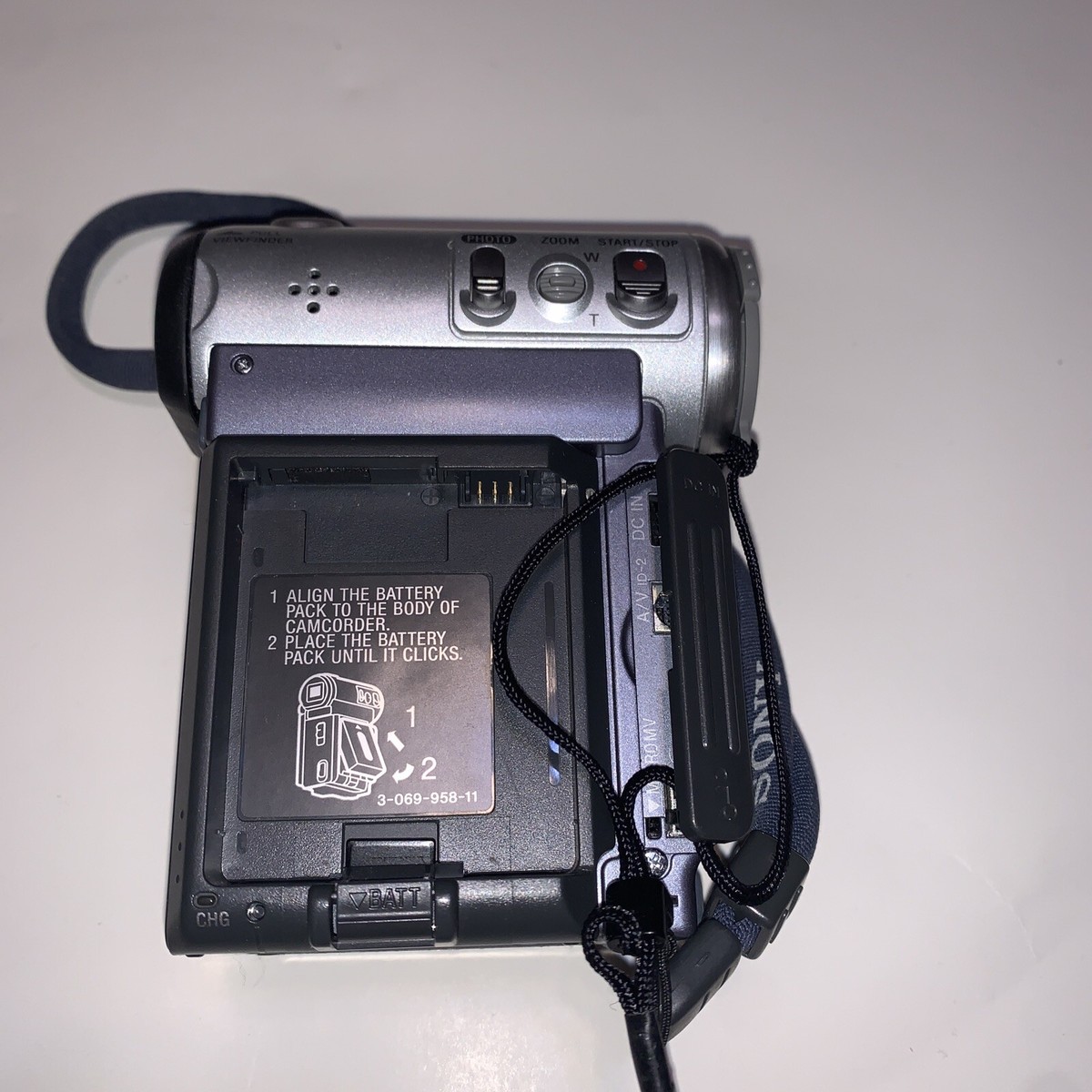 ジャンク ソニー SONY DCR-IP55 MICROMV 壊れています 2002/平成14/SONY/DCR-IP55/Handycam IP/MICRO MV/スライド式