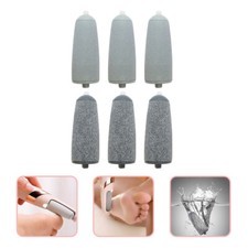 6pcs Foot Replaceable Heads Foot Dead Skin Removal Roller Heads