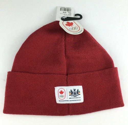 Bay Red Tuque Toque Beanie Hat 