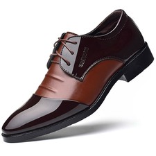 Skechers Wenson Montel Brown Leather 