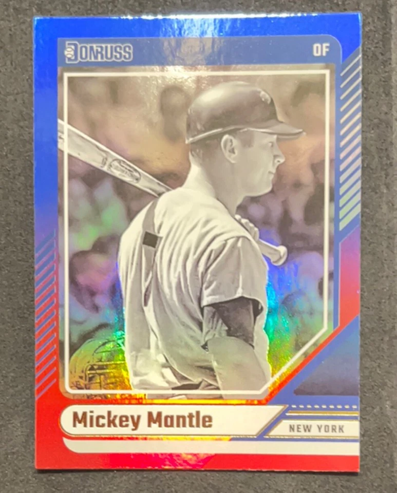 Donruss #1-200 2024 "rojo y azul" solo paralelos - elige tus tarjetas MLB Foto 4 de 4