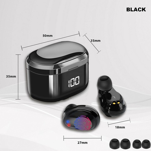 Bezprzewodowe słuchawki Bluetooth Słuchawki douszne Sport Siłownia do iPhone Andios - Zdjęcie 4 z 5