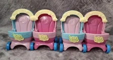 TOTS Double Stroller Disney Jr 2 Strollers Tiny Ones Twins Toy Accessories 