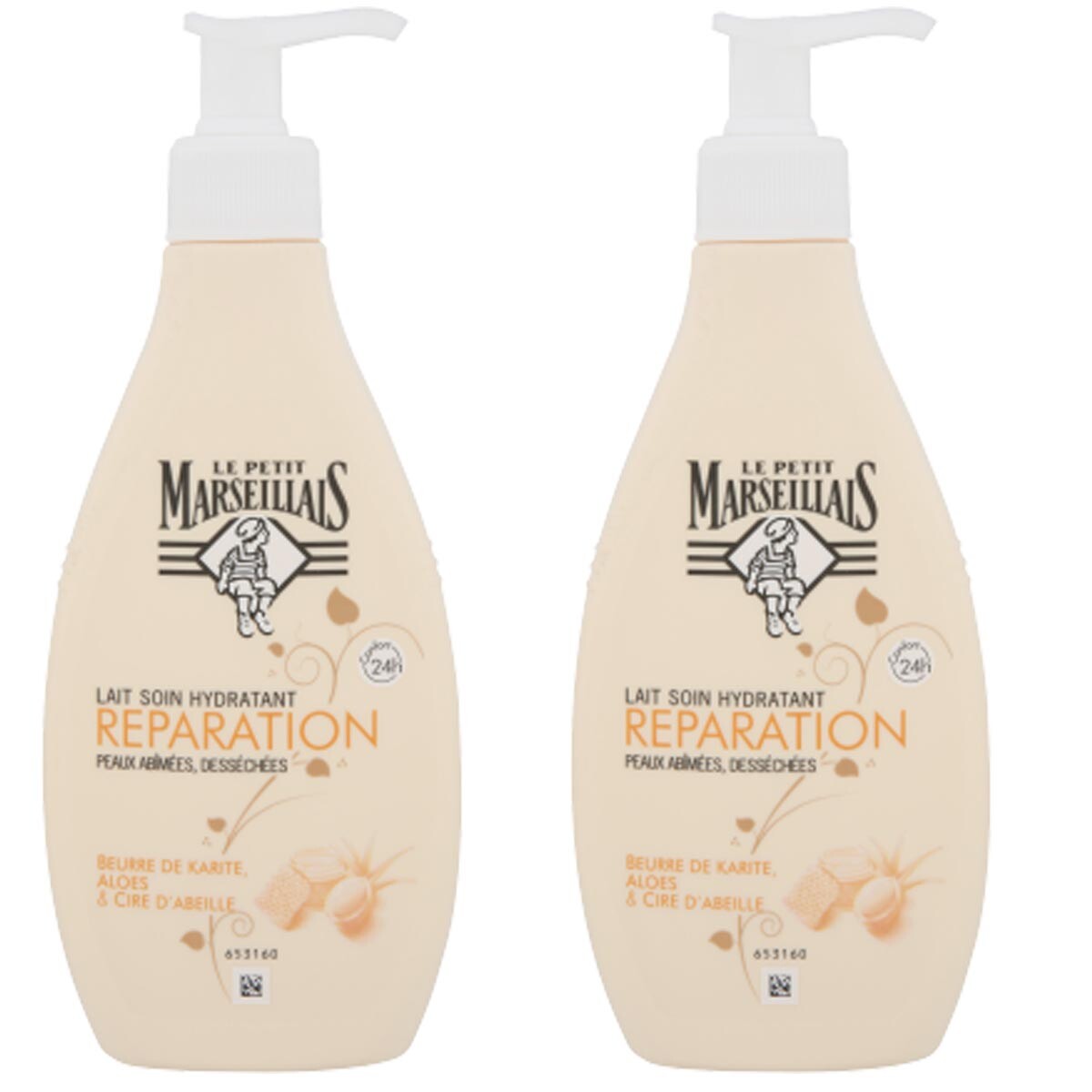 Le Petit Marseillais Körperlotion Body Lotion mit Aloe Vera, Shea und Bienenwach