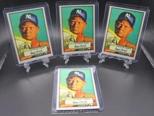 RARE 4 DONALD TRUMP 1952 Topps ACEO Cards & Top Loaders & Sleeves FREE SHIPPING!