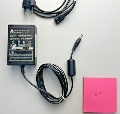 Delta Electronics, Model ADP-20LB Rev. B, AC Adapter 24VDC 0.84A