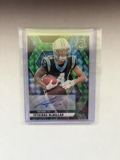 2025 Panini Mosaic Choice Fusion Green Black Tetairoa McMillan RC AUTO /25