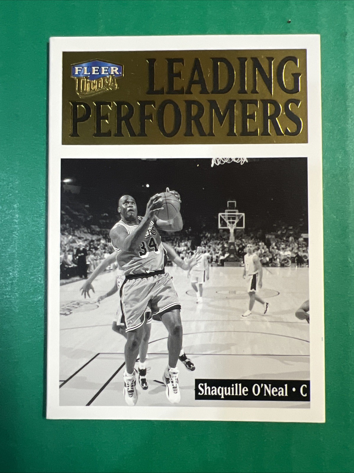 Shaquille Oneal 1998-99 Fleer Ultra Leading Performers #15Lp Cool 90’s Insert MT