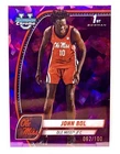 John Bol 2024-25 Bowman U Sapphire Purple Sapphire # /100 Ole Miss 1st