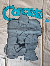 DARK HORSE COMIC VINTAGE CONCRETE PAUL CHADWICK GRAPHITTI DESIGNS T SHIRT LARGE