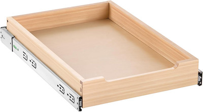 Pull Out Cabinet Organizer 14x21 Inch Sliding Wood Drawer Soft Close Kitchen She