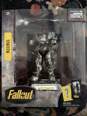 Movie Maniacs Fallout Maximus Limited 1/8,650 Posed 6'' Figure Mcfarlane Toys