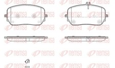 REMSA Bremsbelagsatz Scheibenbremse 1879.00 für MERCEDES GLE V167 GLS X167 C167 REMSA Bremsbelagsatz Scheibenbremse 1879.00 für MERCEDES GLE V167 GLS X167 C167