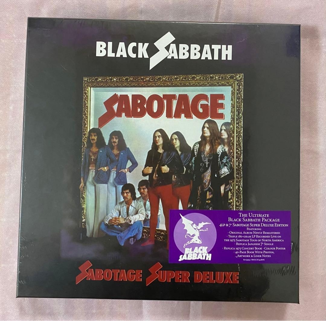 ❣️期間限定❣️Sabotage 【SuperDeluxe 4LP+7\