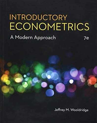 #ad Introductory Econometrics: A Hardcover by Wooldridge Jeffrey Very Good $55.92