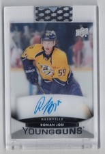 2022-23 Clear Cut Rookie Tribute Young Guns Autograph Auto #RA-RJ Roman Josi