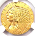 1929 Indian Gold Half Eagle $5 Coin - Certified NGC Uncirculated Detail (UNC MS)