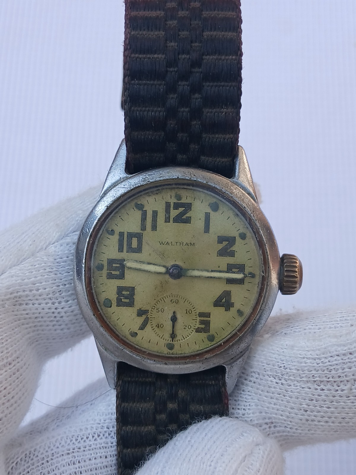 Military Winding Manual ORD U.S.A Watch DEPT Vintage Waltham Men's - vintagewatches.pk