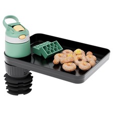 Upgraded Car Seat Tray for Kids Car Seat Tray with Expandable Base for Snacks,