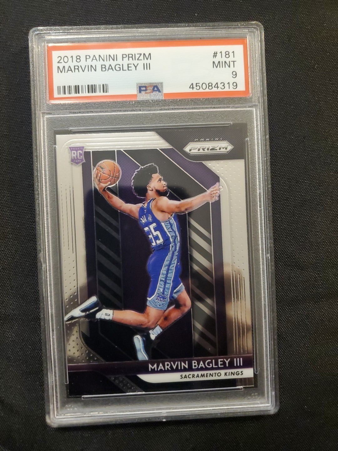 2018 PANINI PRIZM MARVIN BAGLEY III #181 PSA 9