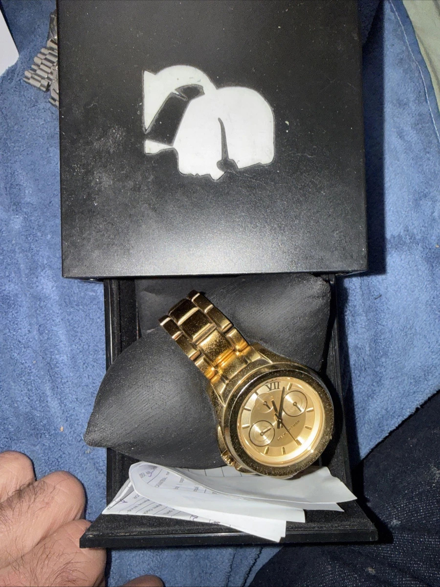 Karl Lagerfeld Gold Wristwatches for sale | eBay display picture 1