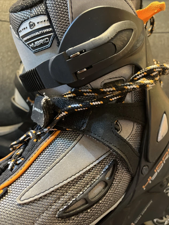 Ultra Wheels Hybrid HY3 Abec5 V-3 Ultra Composite Inline Skates Herren Größe 8 - Bild 4 von 4