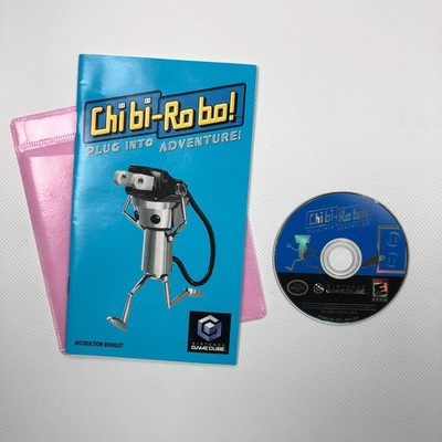 Chibi Robo GameCube Disc + Manual Authentic Nintendo GC