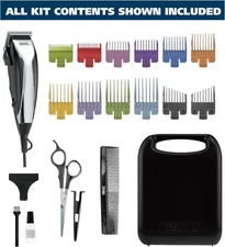 Wahl Home Haircutting Corded Clipper Kit with Adjustable Taper Lever Model 79722
