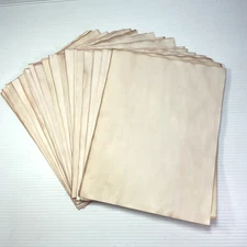 30 Onion Hand Dyed Paper 8.5" X 11" Copy Paper Mauve-brown  junk journal supply