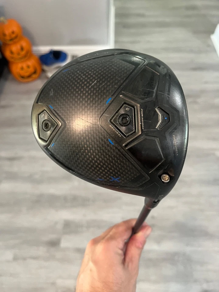 9 grados cobra dark speed X driver hzrdous rojo rígido diestro hc incluido 43,75 pulgadas Foto 3 de 4