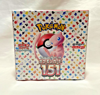 Pokemon TCG 151 Booster Box Japanese sv2a (20 packs) Brand New