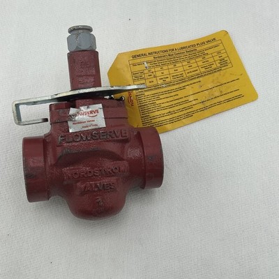1 INCH - Flowserve NORDSTROM 1'' PLUG VALVE D-3000932, FIG B142, 200CWP