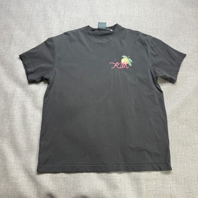 Kith and Kin Shirt Mens M Gray Embroidered Short Sleeve