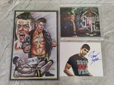 Sammy Guevara Signed 11x17 Poster + (2) Signed 8 x 10 Photos Autograph Bundle