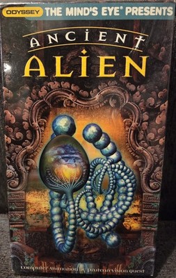 Ancient Alien VHS 1998 The Mind's Eye Computer Animation Sealed Old Stock Trippy