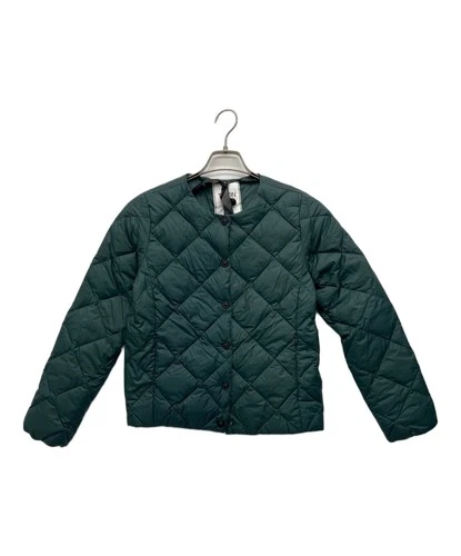TAION Down Jacket Men's Size S Green Excellent - product listing photo