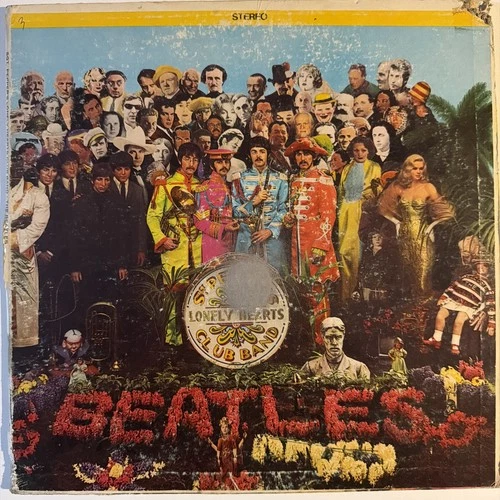 The Beatles Sgt Pepper's Lonely Hearts Club Band OG US 1967 LA Press Nice VG/VG-