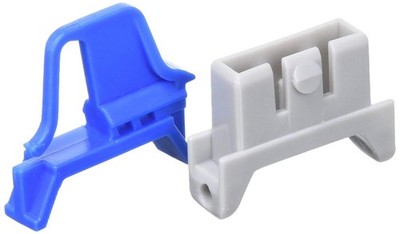 allit Verschluss-Set ProfiPlus EuroBox 4S grau/blau 2 Sets