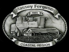 UB07119 NOS VINTAGE 1970s  MASSEY FERGUSON COASTAL REGION  FARMING BUCKLE