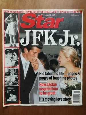 Star Magazine August 3, 1999 John F Kennedy Jr JFK Jr  His Fabulous Life Photos
