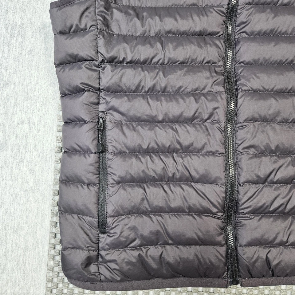 Мужской жилет Vineyard Vines средний черный функциональный пуховик стеганые карманы на молнии - Изображение 2 из 4