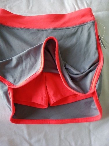 Old Navy Active 4t Skirt Skort Girls Gray Coral NWT - Picture 3 of 5