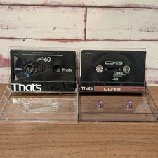 Rare That's PHⅣ 60 & CD-ⅡS 46 Metal Hi-Posi 1 each