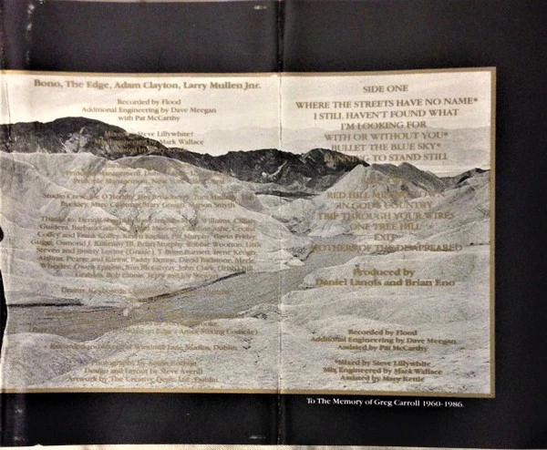 U2 - The Joshua Tree (Cass, Album, RE) (Near Mint (NM or M-)) - Image 2 of 4