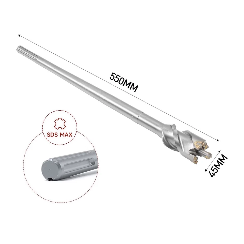 SDS MAX Durchbruchbohrer Bohrer Ø 45-68 mm Länge 500 mm Betonbohrer Hohlbohrer - Bild 4 von 4